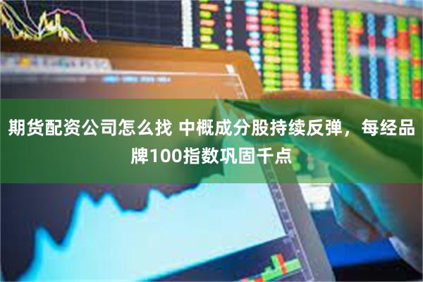 期货配资公司怎么找 中概成分股持续反弹，每经品牌100指数巩固千点