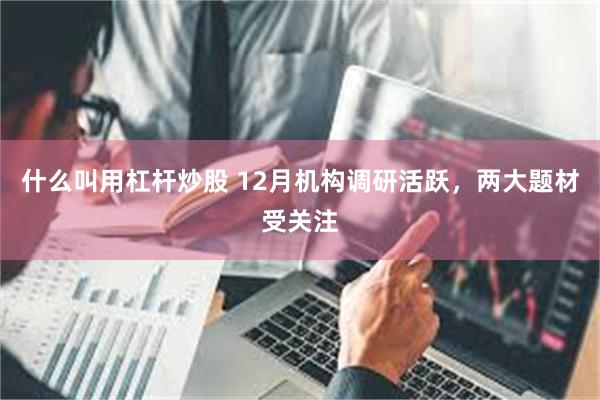 什么叫用杠杆炒股 12月机构调研活跃,两大题材受关注